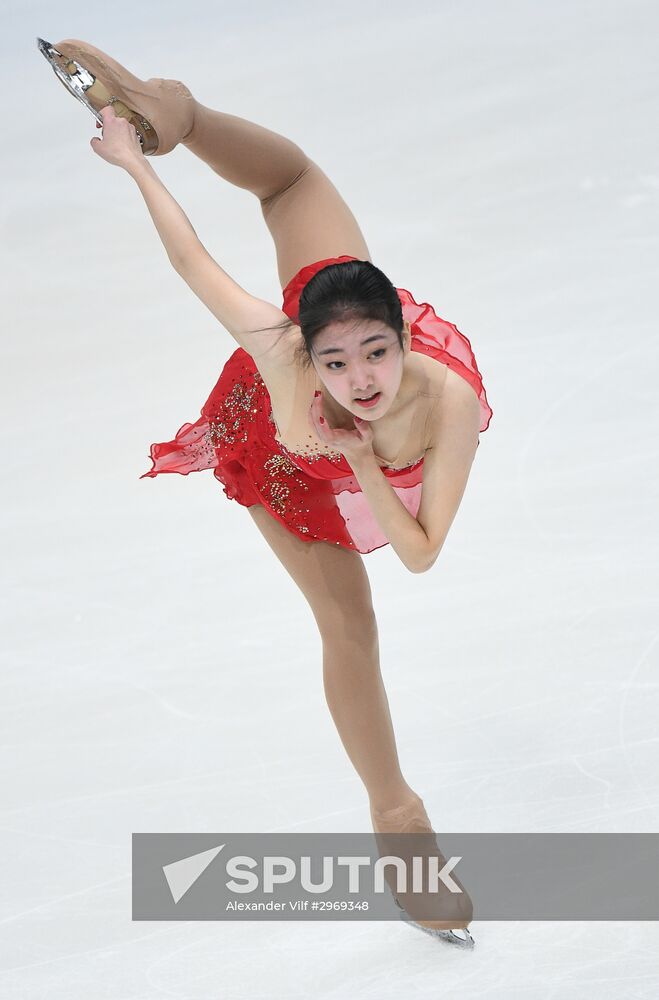 Grand Prix of Figure Skating. Stage 3. Women's free skating