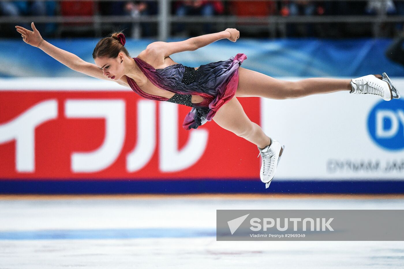 Grand Prix of Figure Skating. Stage 3. Women's free skating