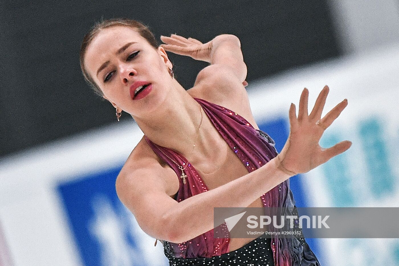 Grand Prix of Figure Skating. Stage 3. Women's free skating