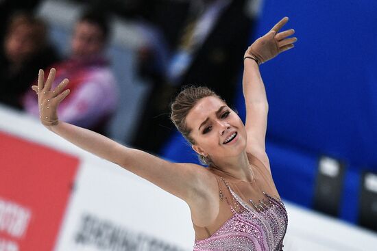 Grand Prix of Figure Skating. Stage 3. Women's free skating