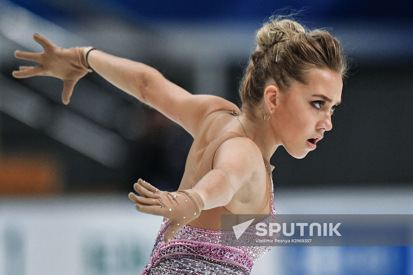 Grand Prix of Figure Skating. Stage 3. Women's free skating