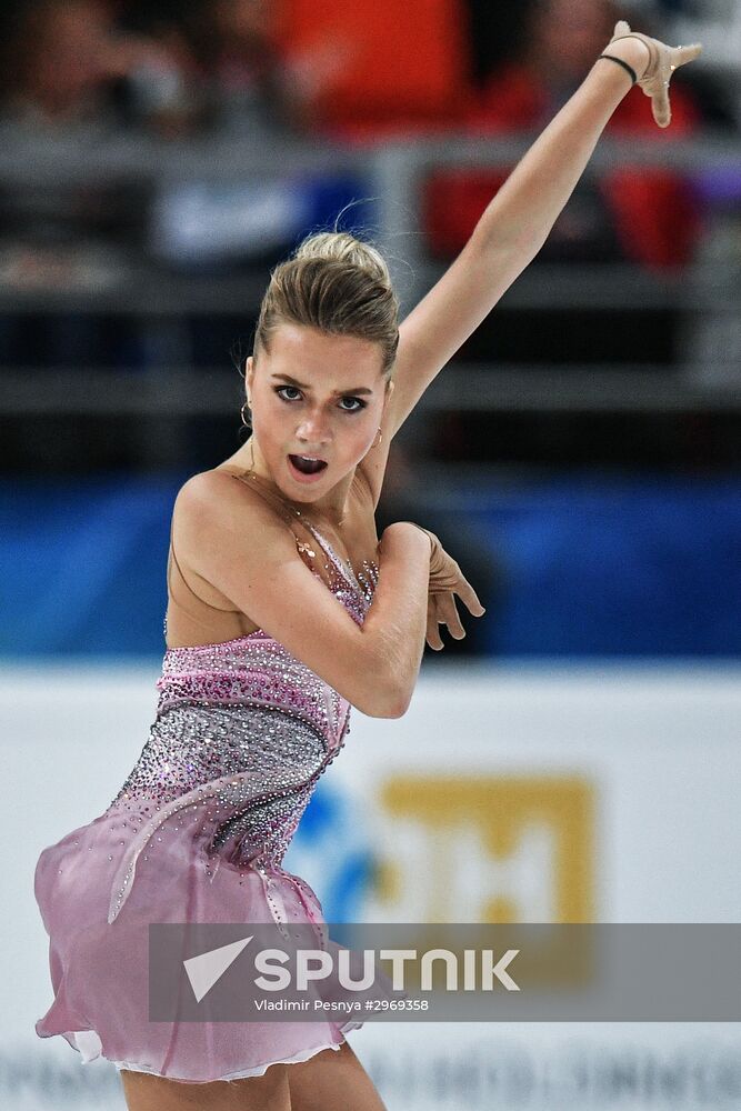 Grand Prix of Figure Skating. Stage 3. Women's free skating