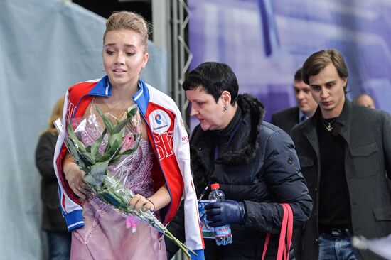 Grand Prix of Figure Skating. Stage 3. Women's free skating