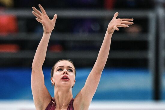 Grand Prix of Figure Skating. Stage 3. Women's free skating