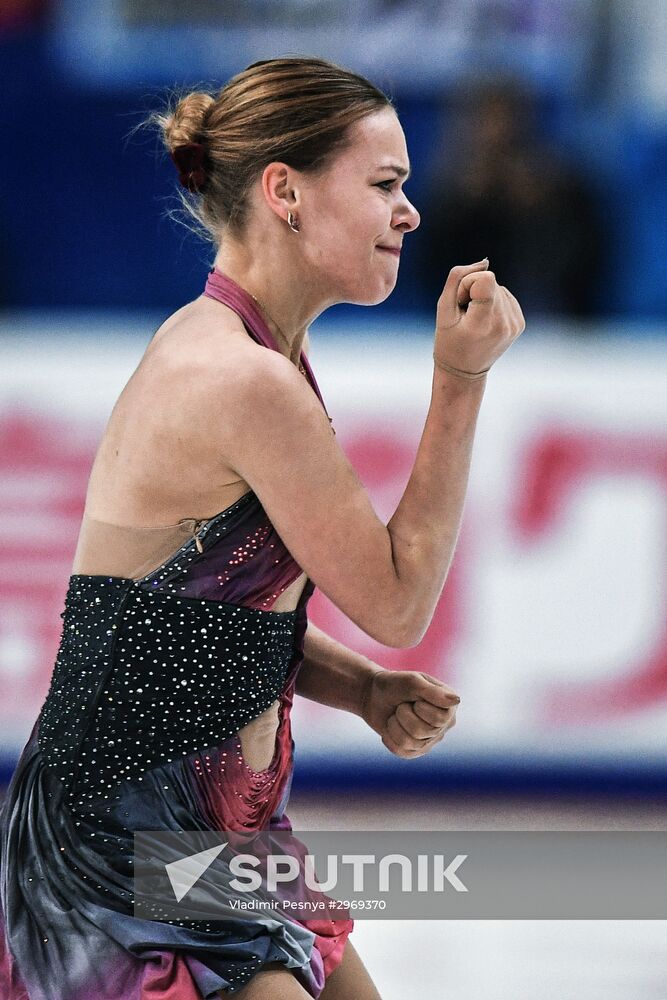 Grand Prix of Figure Skating. Stage 3. Women's free skating