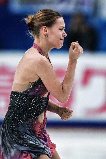 Grand Prix of Figure Skating. Stage 3. Women's free skating