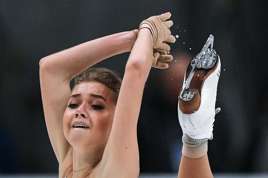 Grand Prix of Figure Skating. Stage 3. Women's free skating