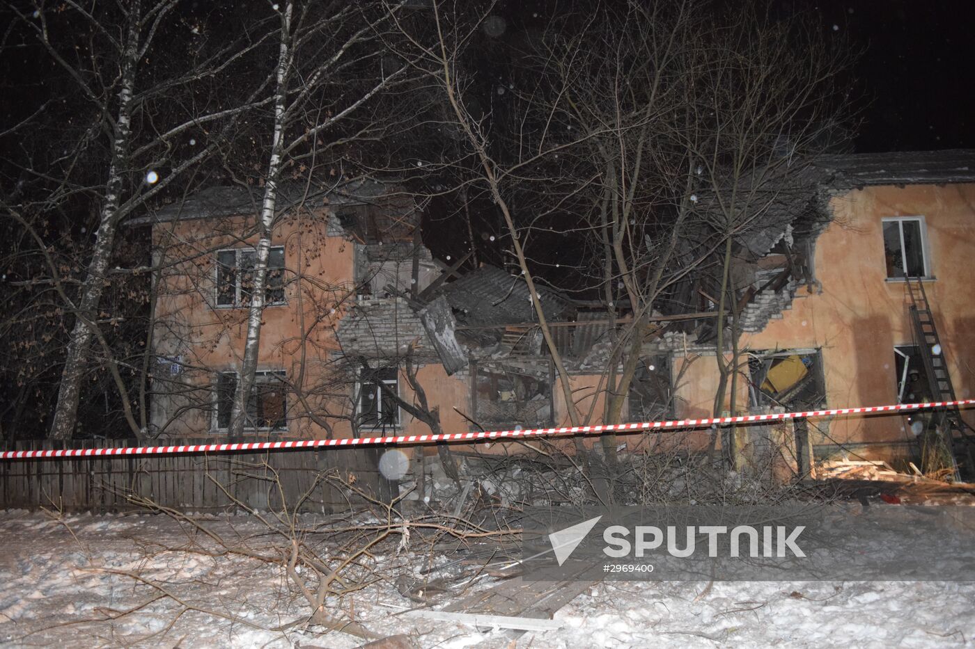Consequences of gas explosion in residential house in Ivanovo