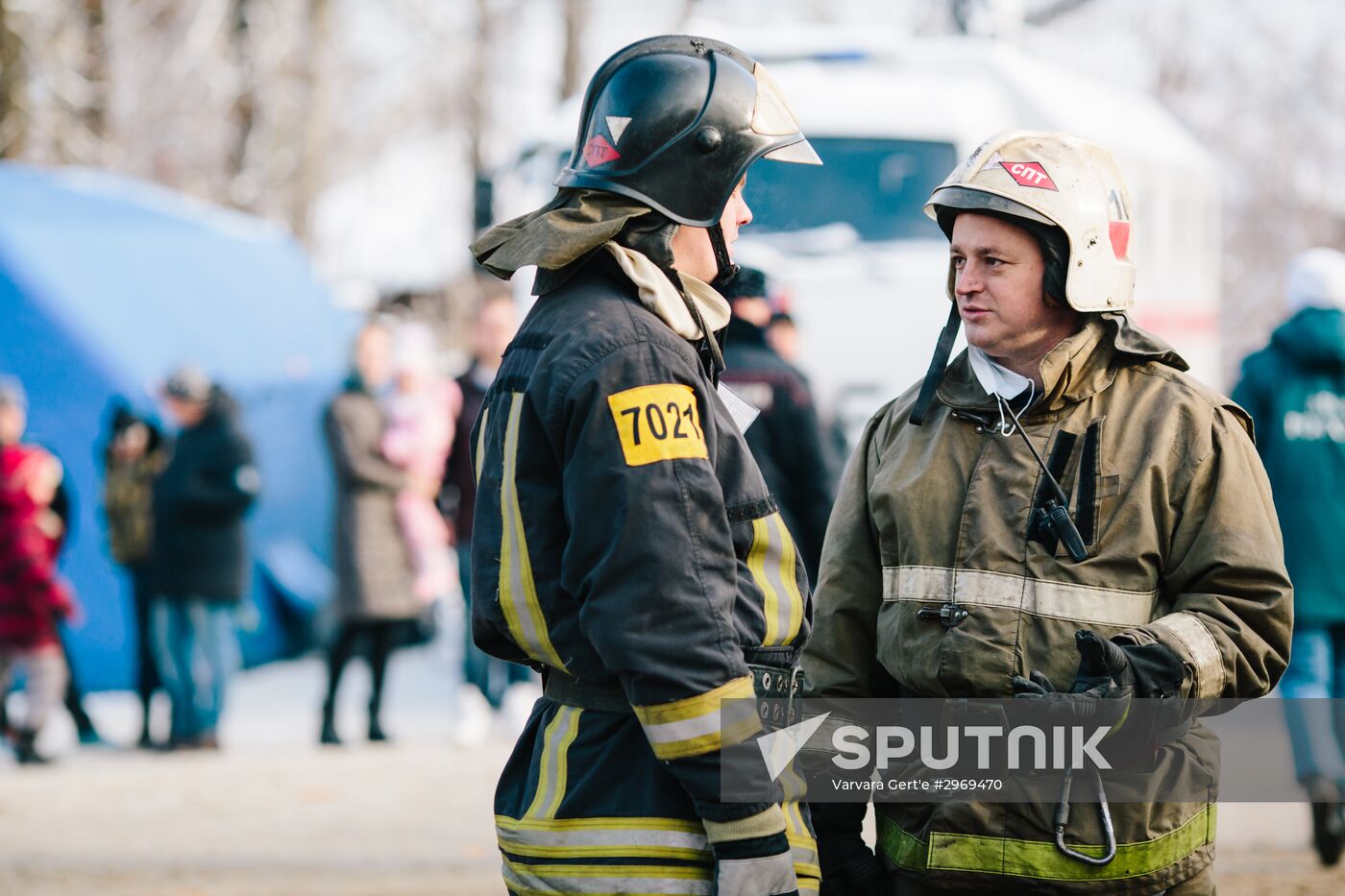 Consequences of gas explosion in residential house in Ivanovo