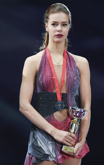 ISU Grand Prix of Figure Skating. Rostelecom Cup. Medal ceremony