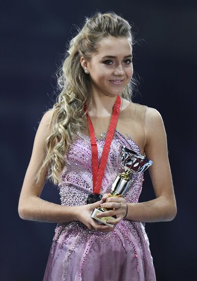 ISU Grand Prix of Figure Skating. Rostelecom Cup. Medal ceremony