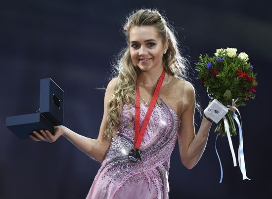 ISU Grand Prix of Figure Skating. Rostelecom Cup. Medal ceremony