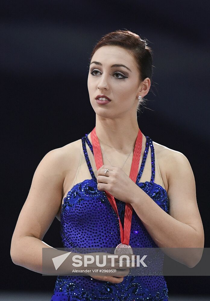 ISU Grand Prix of Figure Skating. Rostelecom Cup. Medal ceremony