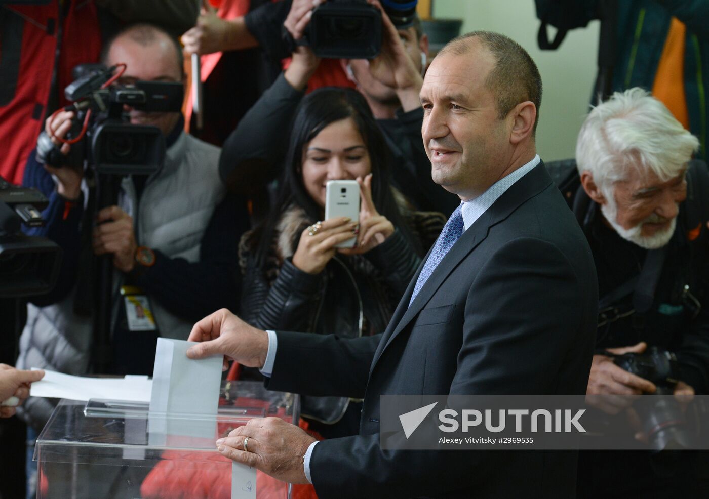 Presidential election and national referendum in Bulgaria