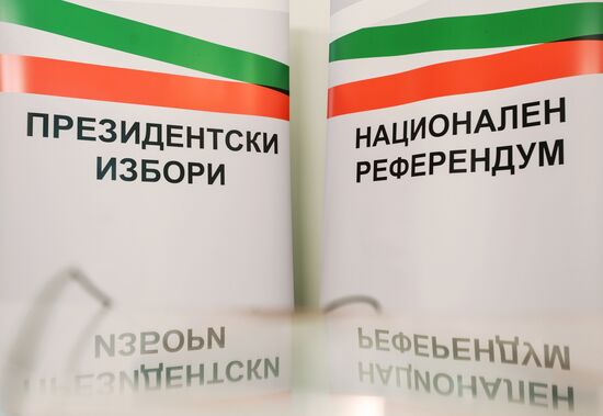 Presidential election and national referendum in Bulgaria