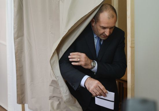 Presidential election and national referendum in Bulgaria