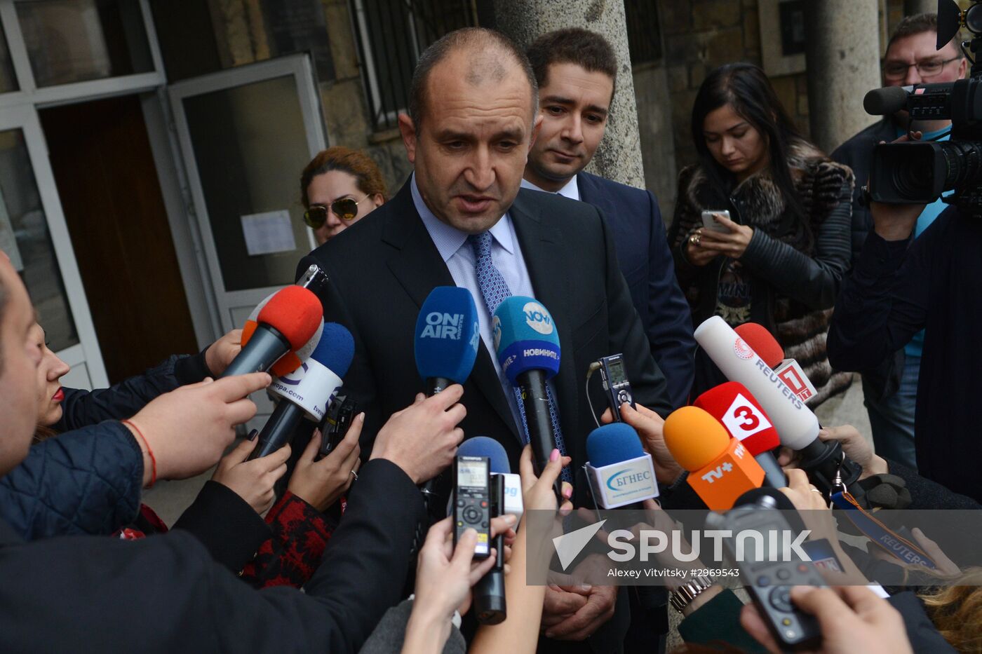 Presidential election and national referendum in Bulgaria