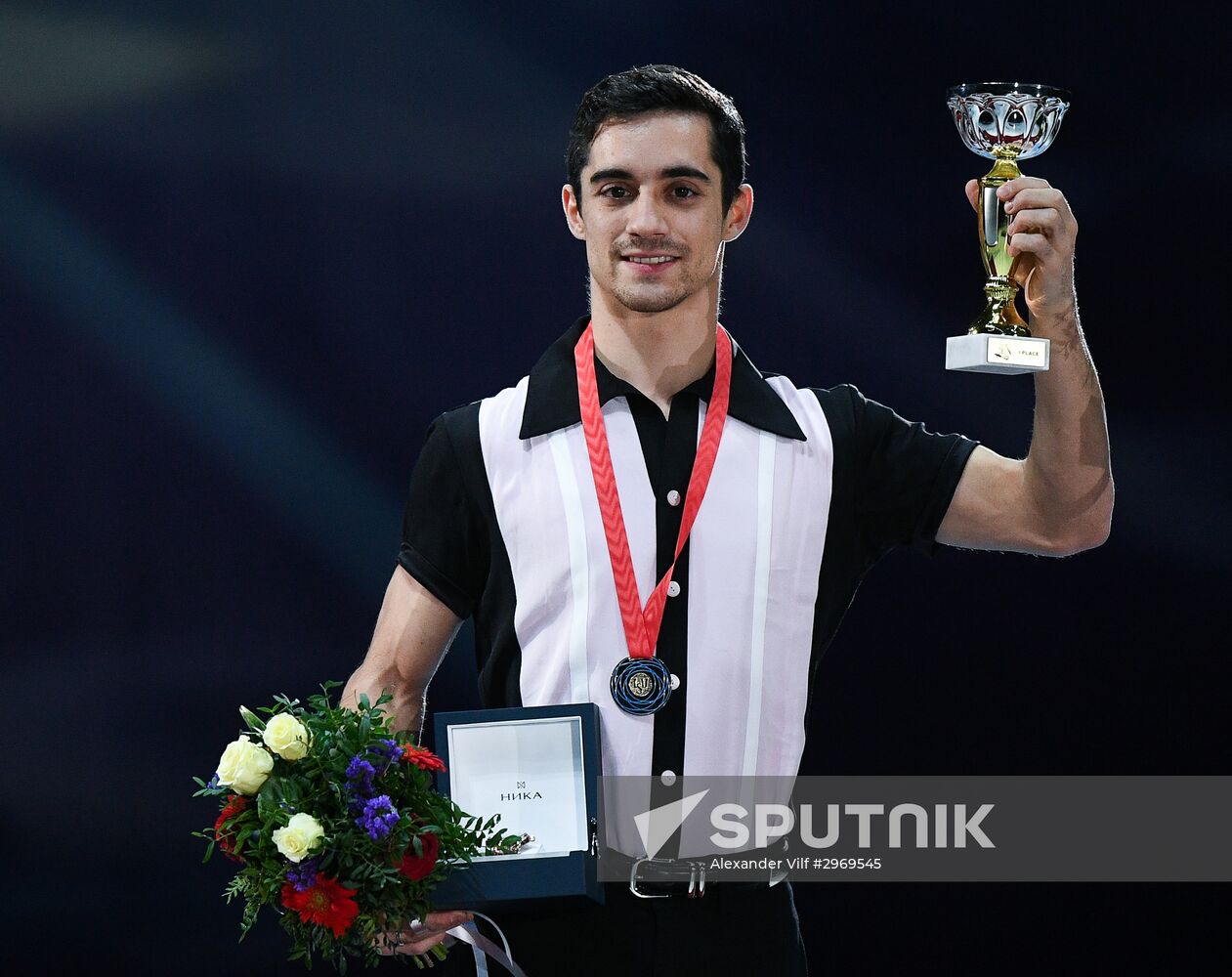 Grand Prix of Figure Skating. Stage 3. Medal ceremony