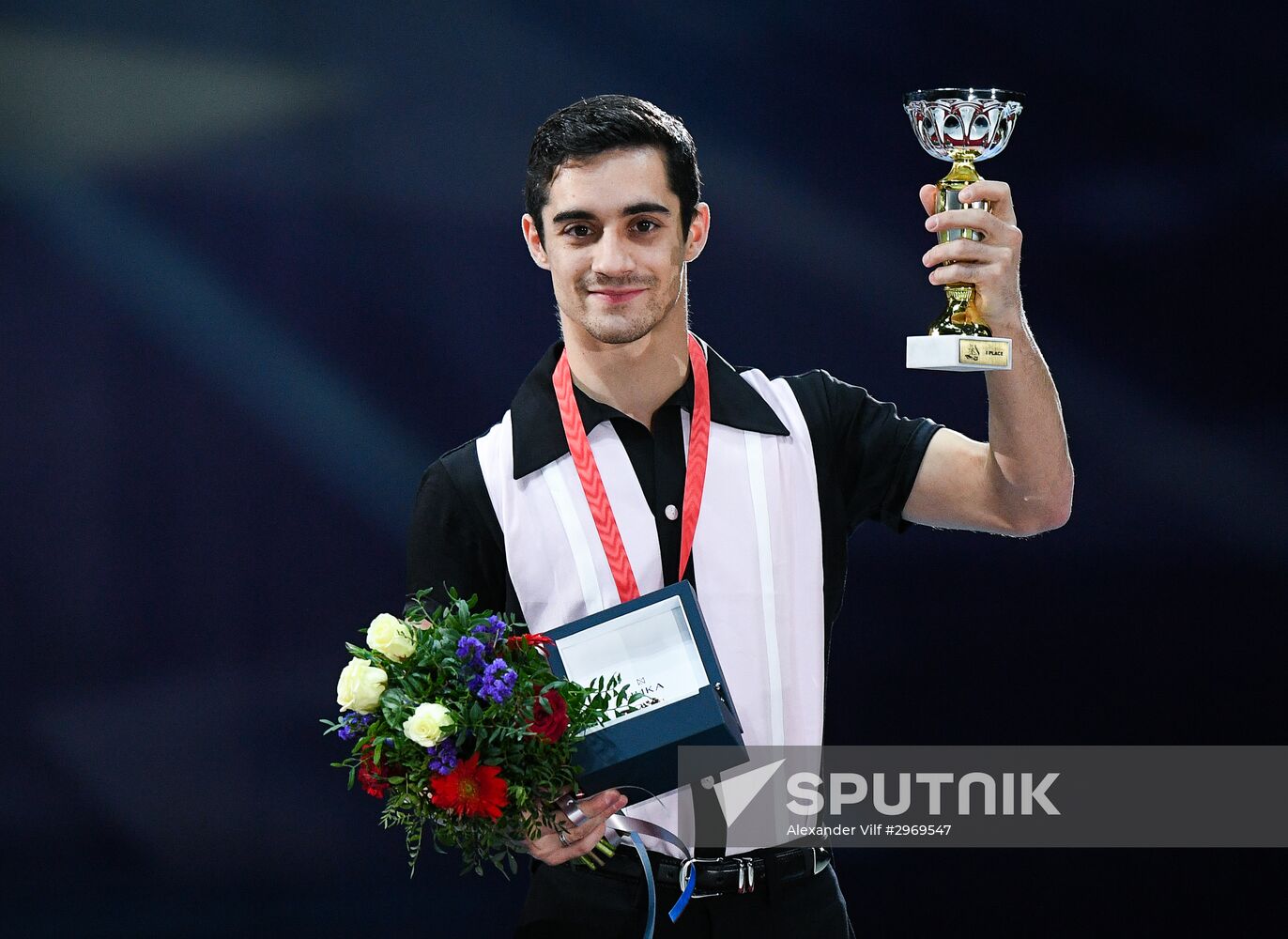 Grand Prix of Figure Skating. Stage 3. Medal ceremony