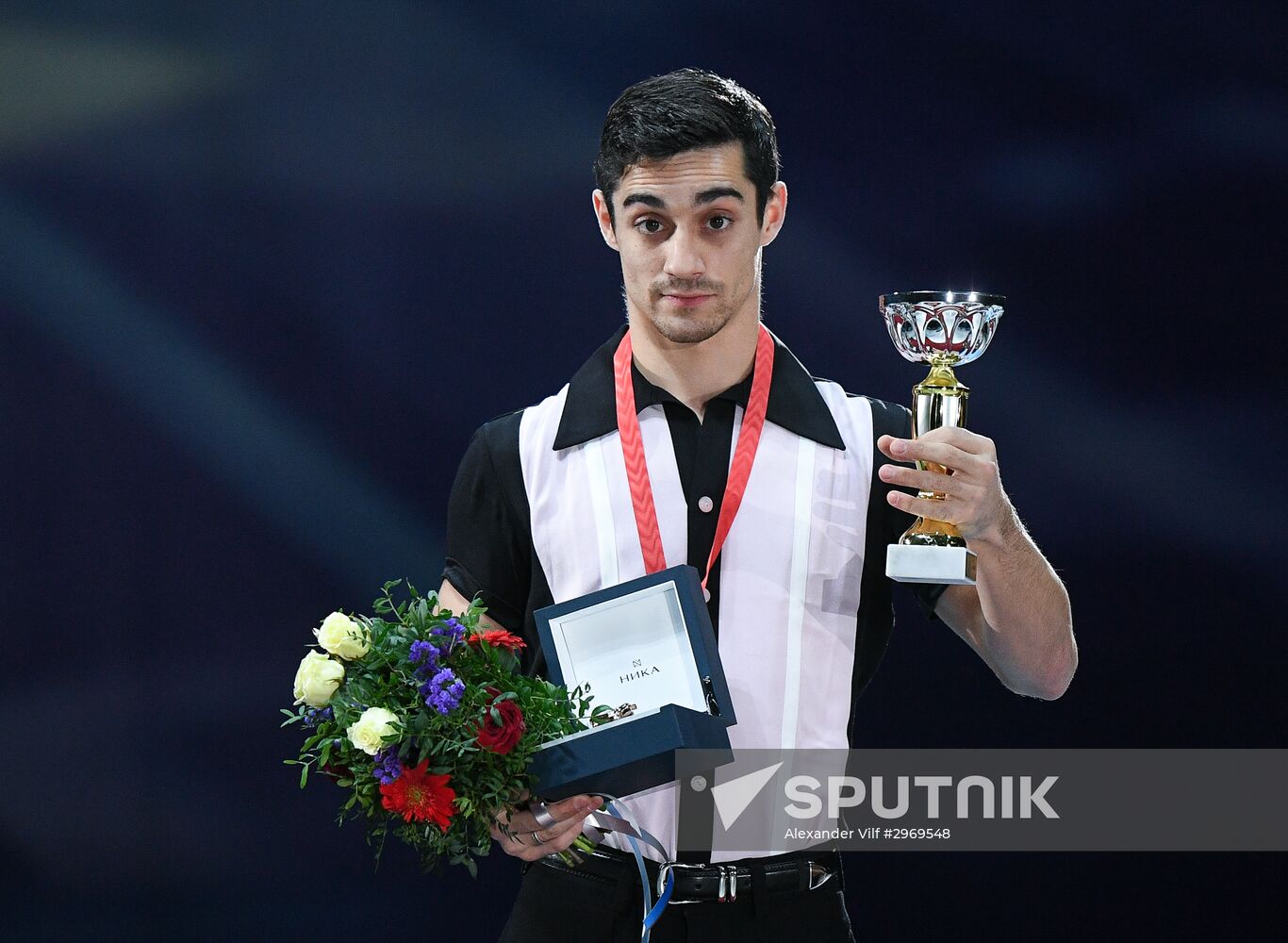 Grand Prix of Figure Skating. Stage 3. Medal ceremony