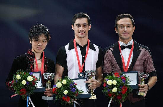 Grand Prix of Figure Skating. Stage 3. Medal ceremony