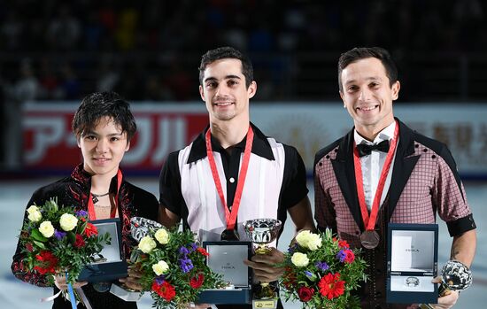 Grand Prix of Figure Skating. Stage 3. Medal ceremony
