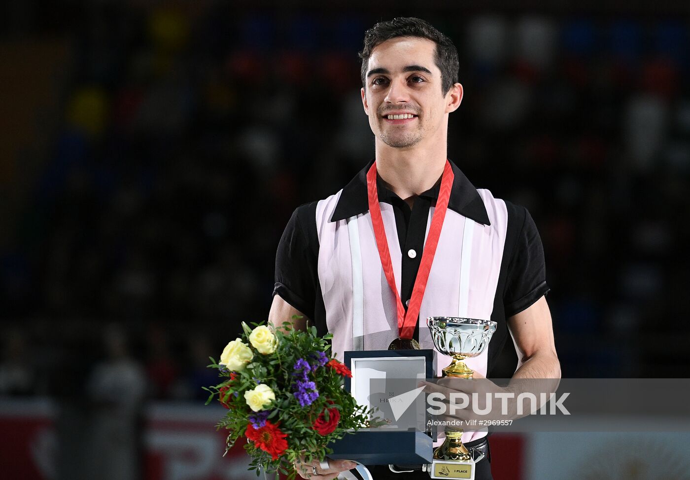 Grand Prix of Figure Skating. Stage 3. Medal ceremony