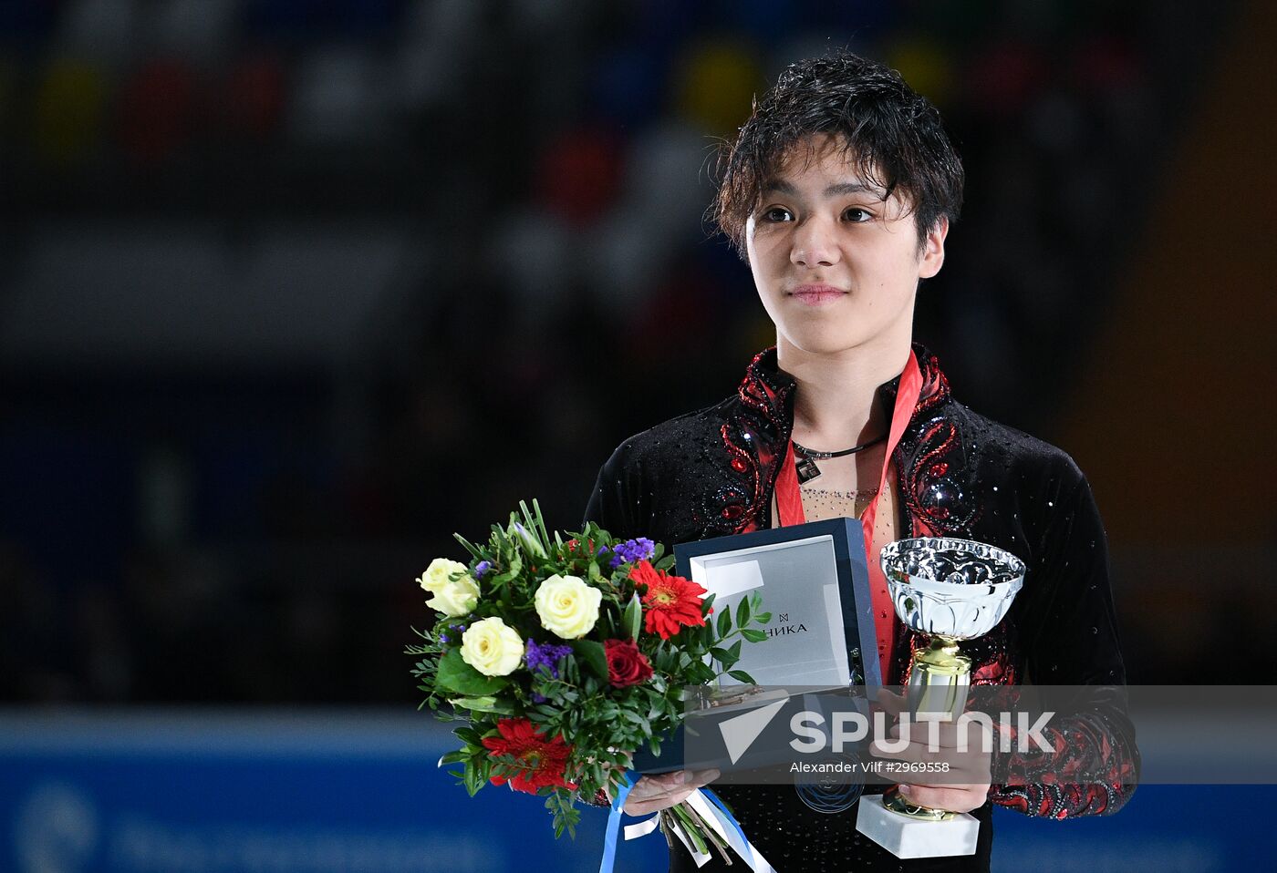 Grand Prix of Figure Skating. Stage 3. Medal ceremony