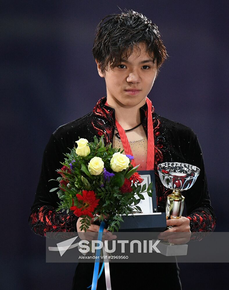 Grand Prix of Figure Skating. Stage 3. Medal ceremony