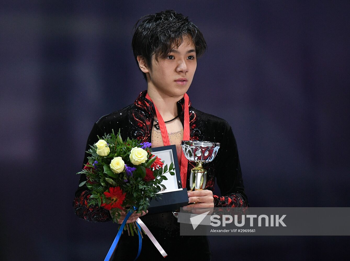 Grand Prix of Figure Skating. Stage 3. Medal ceremony