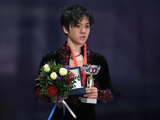Grand Prix of Figure Skating. Stage 3. Medal ceremony