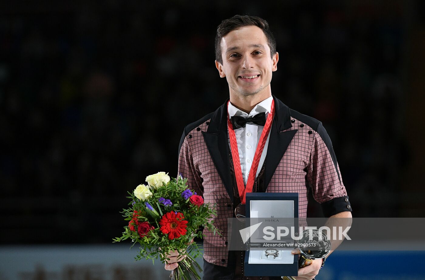 ISU Grand Prix of Figure Skating. Rostelecom Cup. Medal ceremony