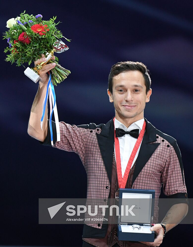 Grand Prix of Figure Skating. Stage 3. Medal ceremony