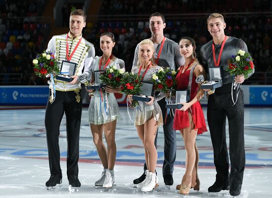 Grand Prix of Figure Skating. Stage 3. Medal ceremony
