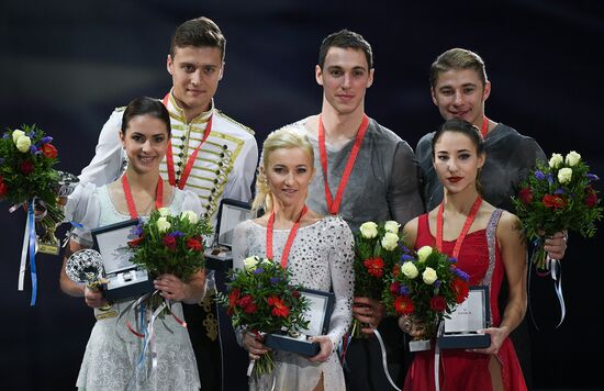 Grand Prix of Figure Skating. Stage 3. Medal ceremony