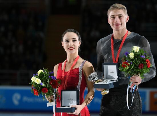 Grand Prix of Figure Skating. Stage 3. Medal ceremony