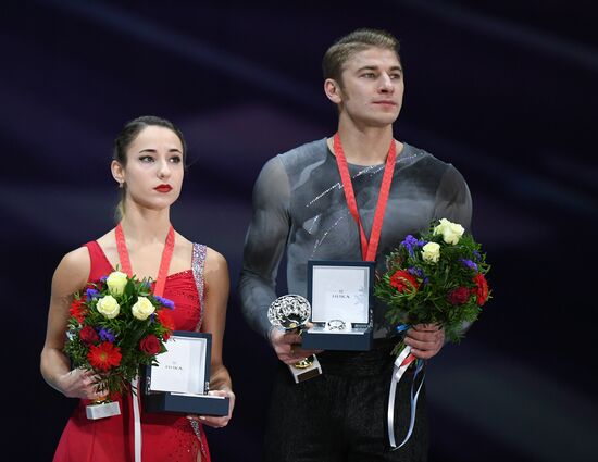 Grand Prix of Figure Skating. Stage 3. Medal ceremony