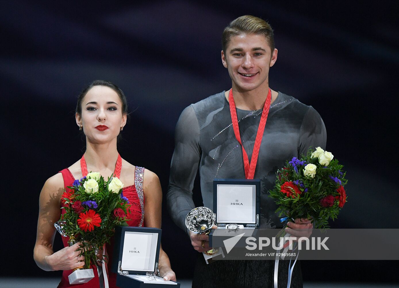 Grand Prix of Figure Skating. Stage 3. Medal ceremony