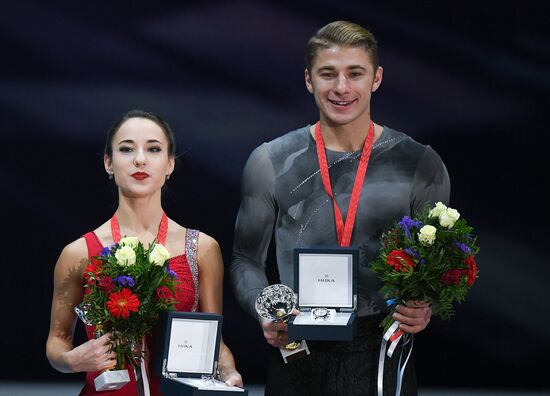 Grand Prix of Figure Skating. Stage 3. Medal ceremony