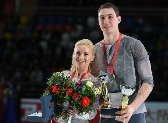 Grand Prix of Figure Skating. Stage 3. Medal ceremony