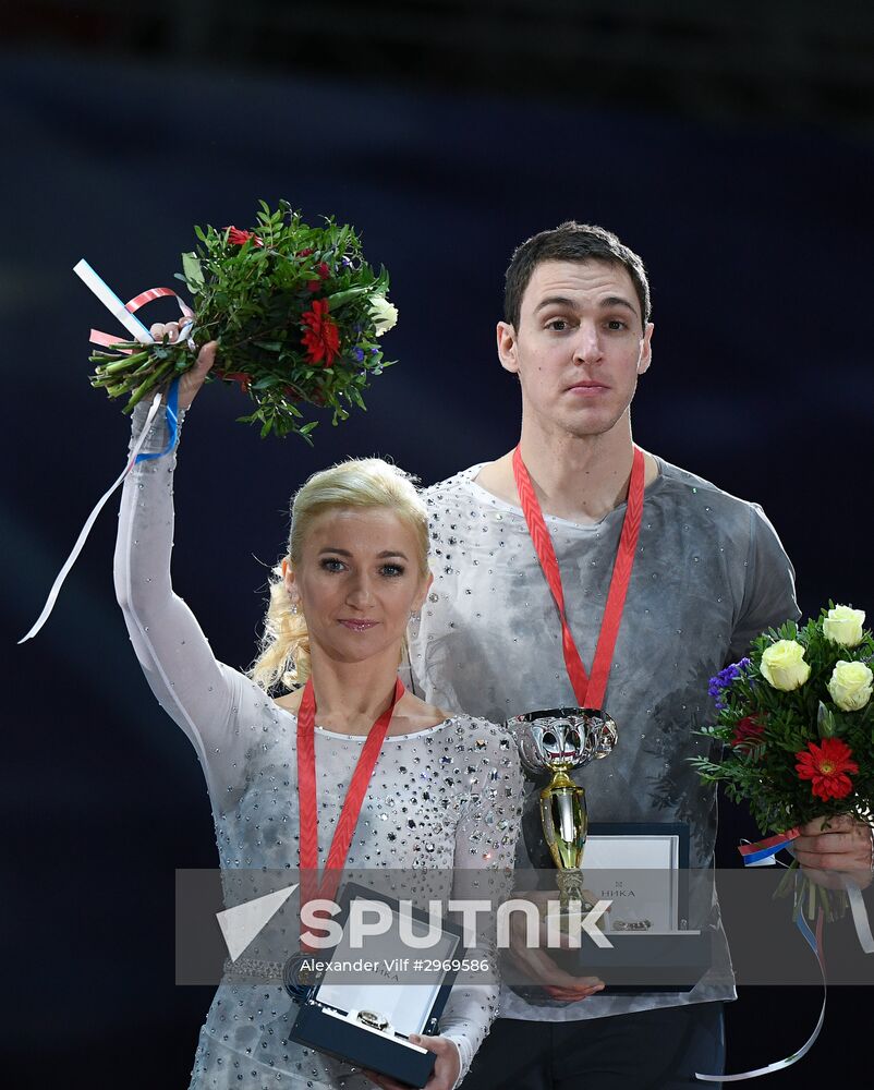 Grand Prix of Figure Skating. Stage 3. Medal ceremony