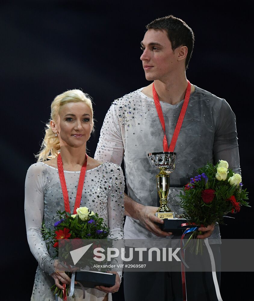 Grand Prix of Figure Skating. Stage 3. Medal ceremony