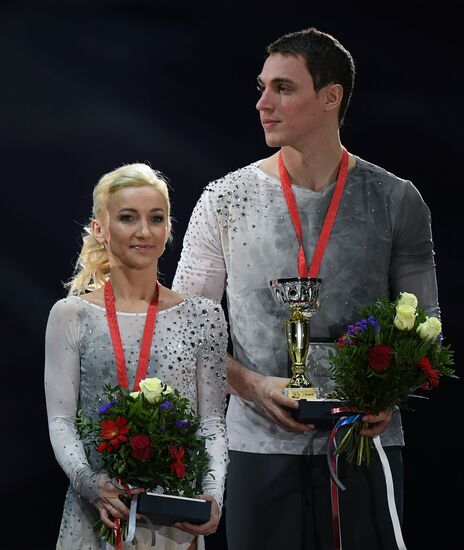 Grand Prix of Figure Skating. Stage 3. Medal ceremony