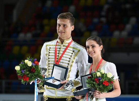 Grand Prix of Figure Skating. Stage 3. Medal ceremony