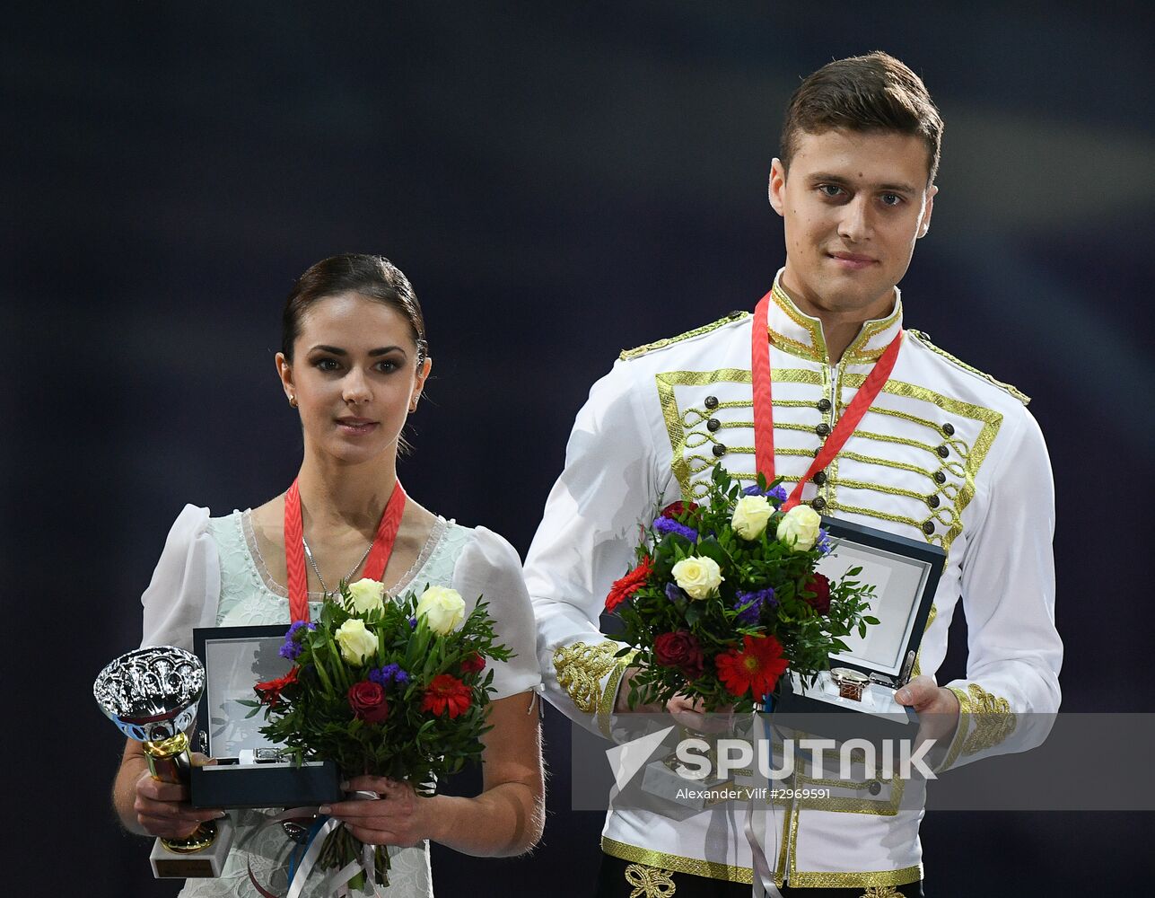 Grand Prix of Figure Skating. Stage 3. Medal ceremony