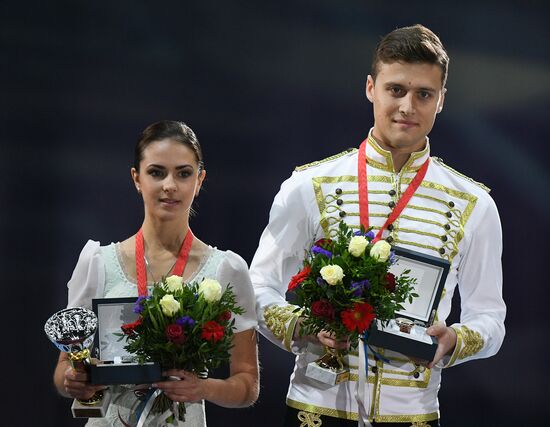 Grand Prix of Figure Skating. Stage 3. Medal ceremony