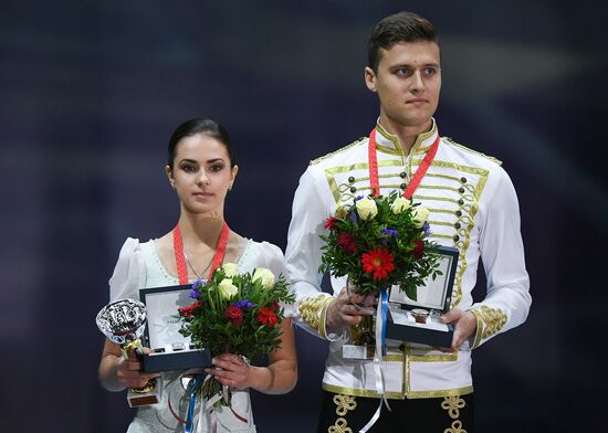 Grand Prix of Figure Skating. Stage 3. Medal ceremony