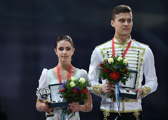 Grand Prix of Figure Skating. Stage 3. Medal ceremony