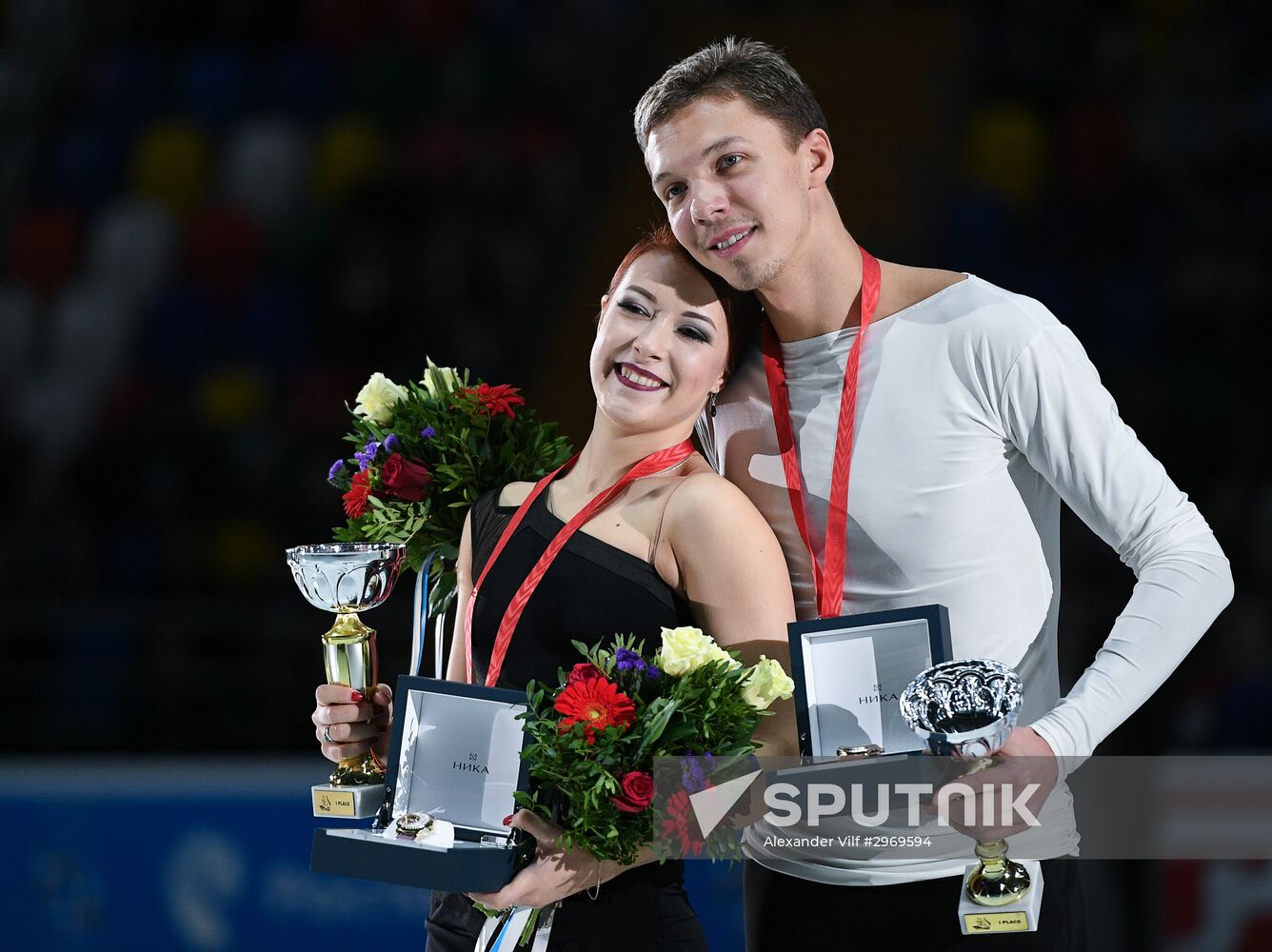 Grand Prix of Figure Skating. Stage 3. Medal ceremony