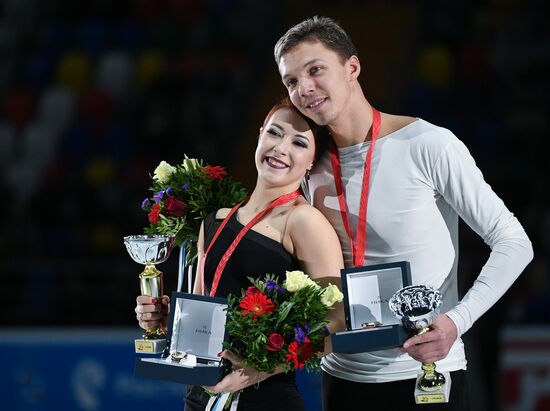 Grand Prix of Figure Skating. Stage 3. Medal ceremony